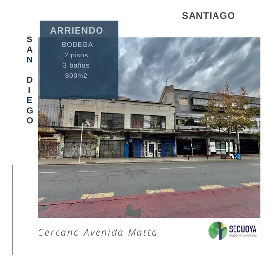 Amplia Bodega Cercana A Avenida Matta