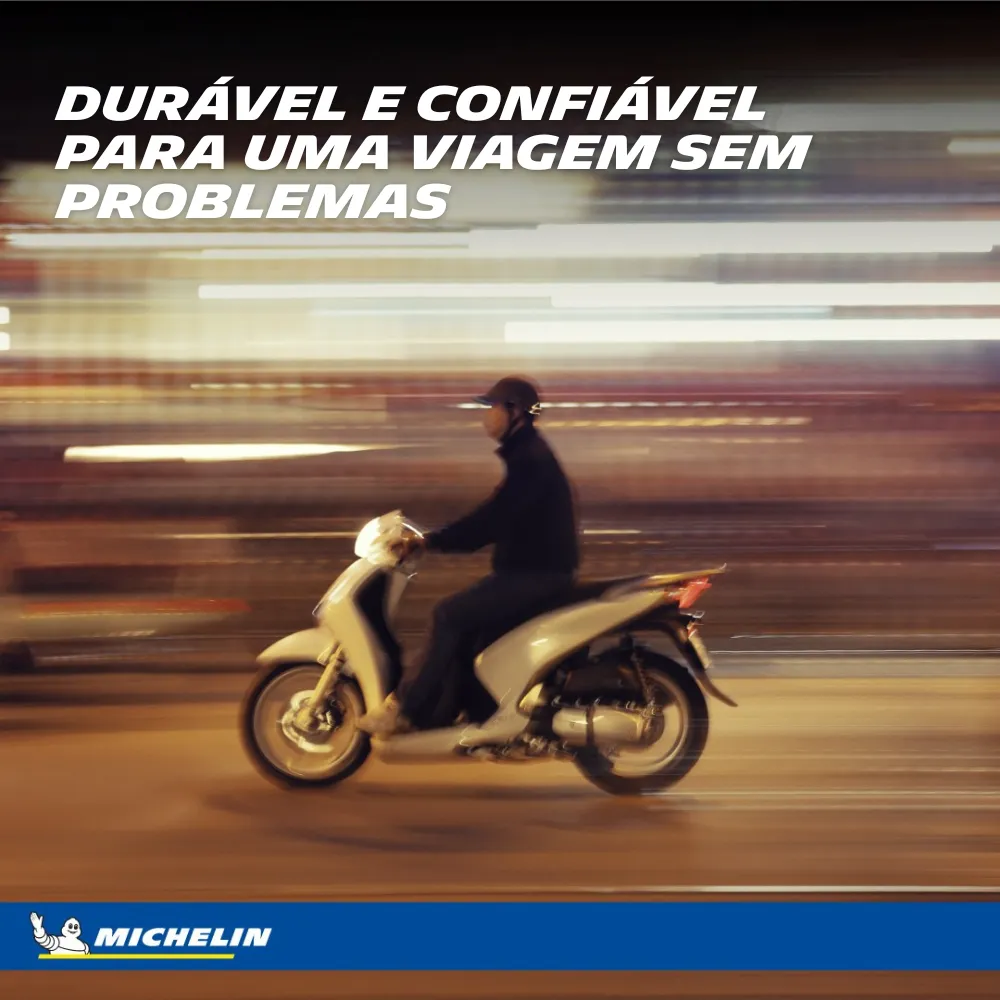 Pneu Fan Cg Tras 90/90-18 City Extra S/ Câmara Michelin - Imagem 2