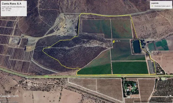 Parte Del Lote A + Derecho Aprovechamiento De Aguas