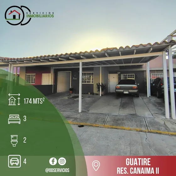 Casa En Venta Res. Canaima Ii