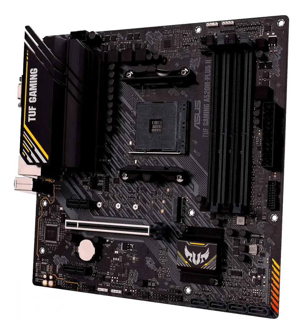 Placa Mae Asus Tuf Gaming A520m-plus Ii Ddr4 Preto