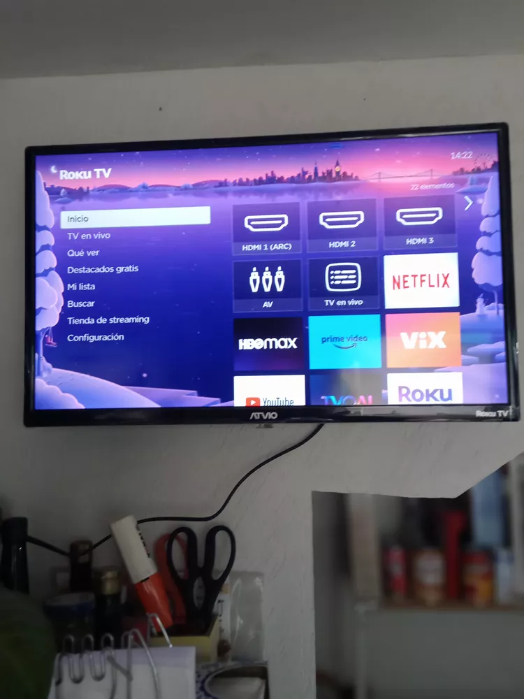 TV Atvio 24 Pulgadas Roku HD LED ATV-24HDR