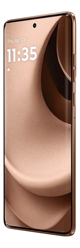 Smartphone Motorola Edge 60 Fusion 5G - 256GB 24GB (8GB RAM+16GB Ram Boost) Tela Quad-Curve moto AI 50MP Sony Camera ultrarresistencia militar IP68 + IP69 - Mocha Mousse - Imagem 2