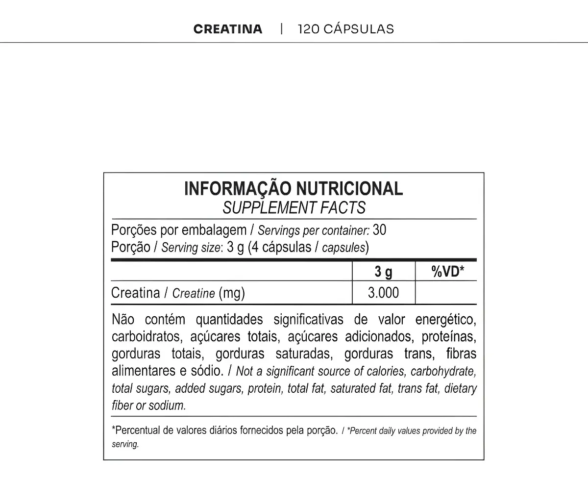 Creatina Max Titanium monohidratada micronizada pura em cápsula Sem sabor de 120 un — imagem 2