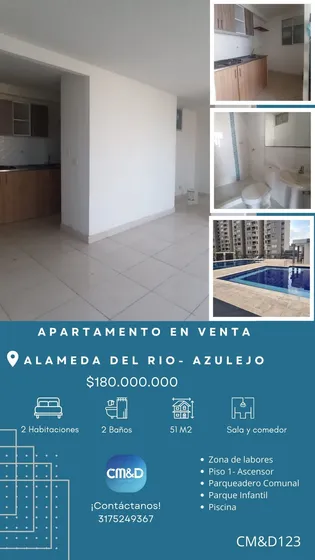 Apartamento Para Remodelar- Conjunto Azulejo Alameda Del Rio (cm&d123).