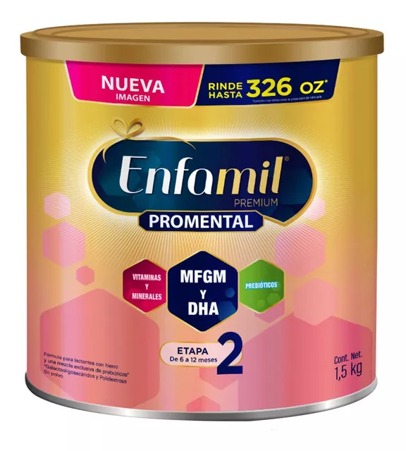 Leche de fórmula en polvo Mead Johnson Enfamil Premium 1 en lata de 800g -  0 a 6 meses