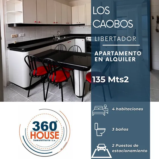 Alquiler De Apartamento En Los Caobos, Mcpio Libertador Mf