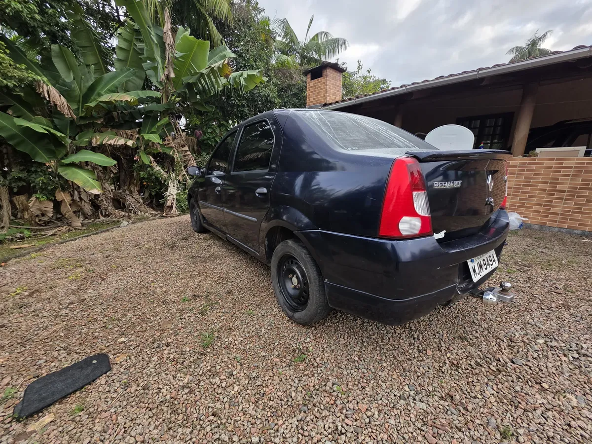 Renault Logan 2008 1.0 16v Expression Hi-flex 4p — foto 6
