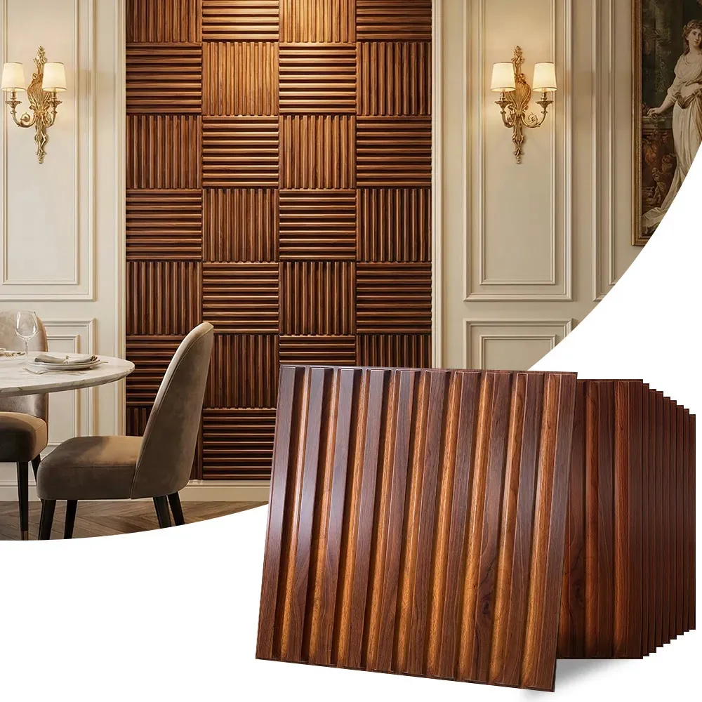 20unidad 30x30 Cm , Panel Decorativo 3d De Pvc Para Paredes , Diseño Moderno Resistente , Ideal Para Salón, Dormitorio O Oficina