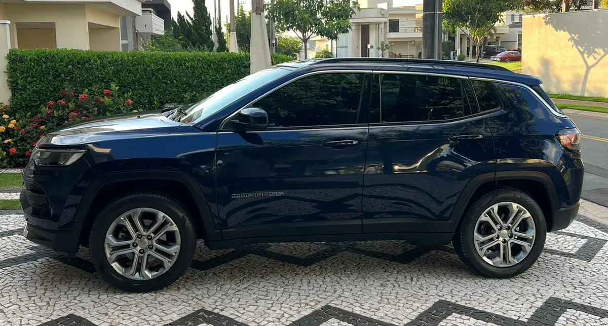 Jeep Compass 2022 1.3 Longitude Turbo Flex Aut. (t270) 5p — foto 8