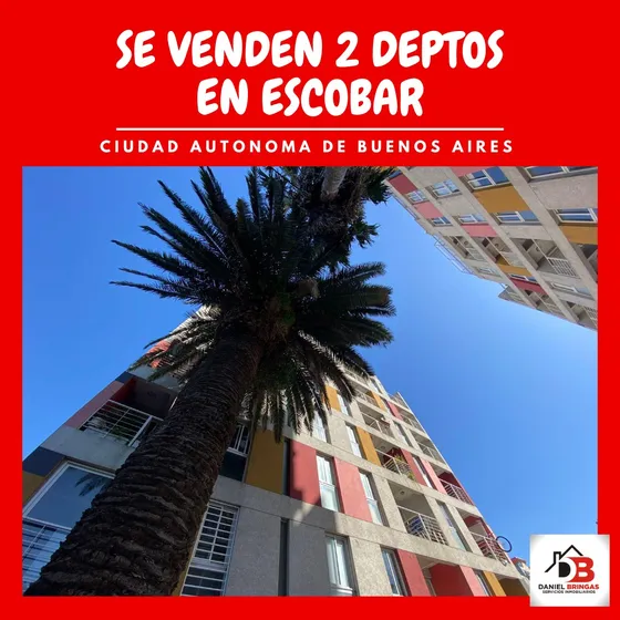  Se Venden 2 Deptos En Escobar  - Caba