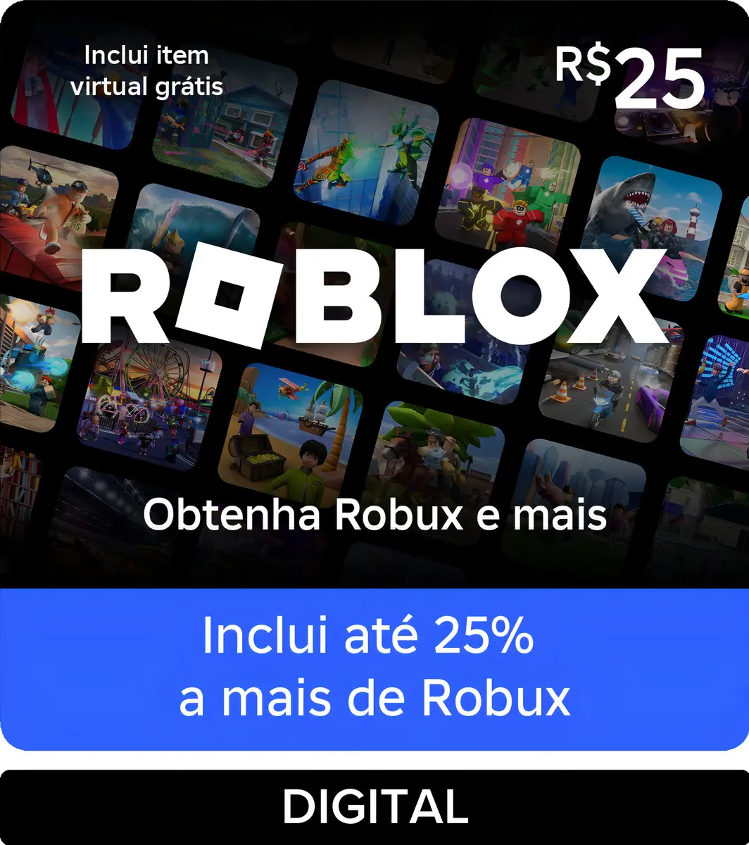 Roblox R$ 25 eGift (Digital)