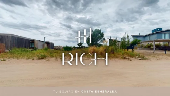 Lote En Venta En Costa Esmeralda Frente A Laguna