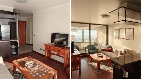 Departamento En Arriendo De 1 Dorm. En Concón