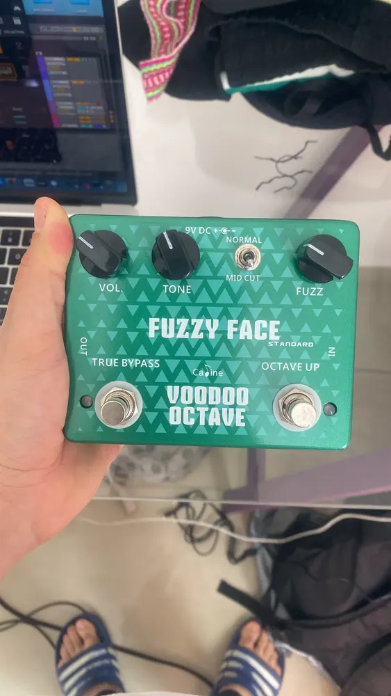 Pedal Caline Fuzzy Faace Voodoo Octave + Nf + Garantia | Frete grátis