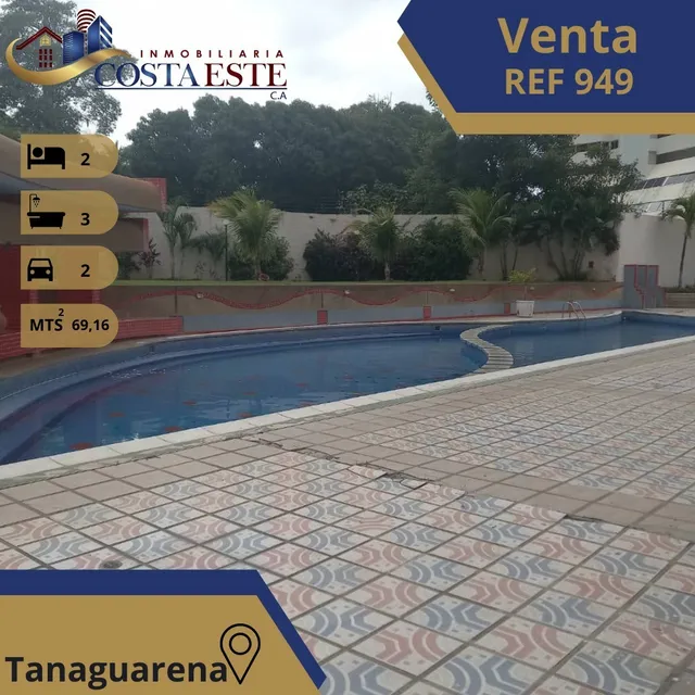 Apartamento A La Venta En Tanaguarena De 2 Hab. 3 Baños Ref 949