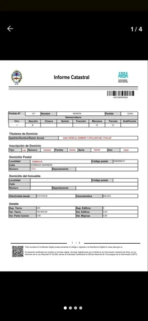 Informe Catastral Web En El Dia  