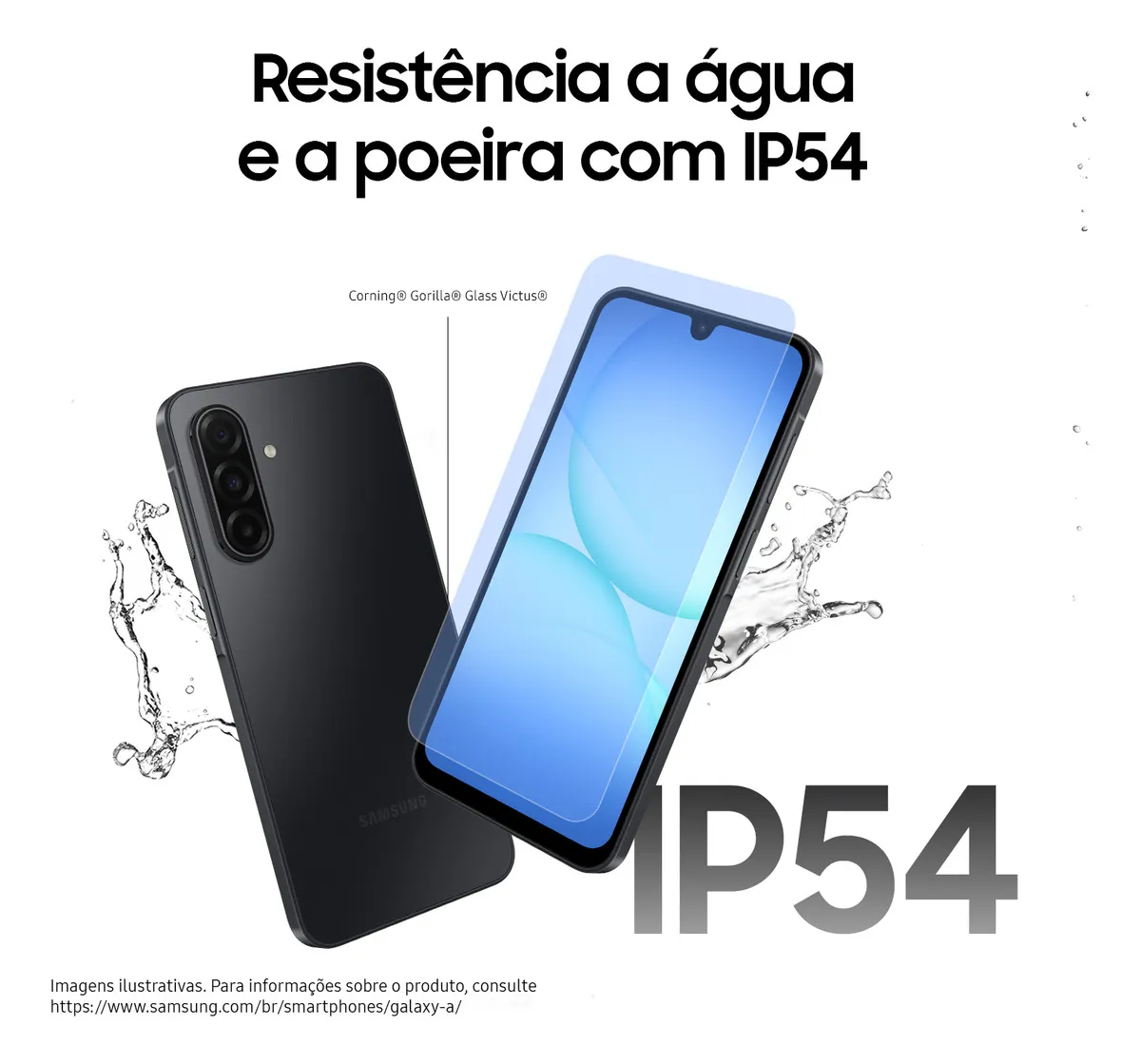 Celular Samsung Galaxy A17 5g Com Ia, 256gb, 8gb Ram, Câm De 50mp, Tela De 6.7 , Nfc, Ip54 - Azul - Imagem 2