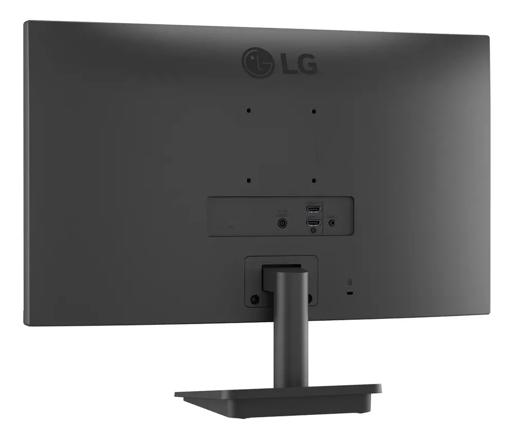 Monitor Gamer LG 24ms500-b 24ms Ips Fullhd 100hz Ajuste De Inclinação Negro Preto 127/220v