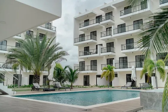Venta De Estudio En Central Park At Downtown Punta Cana