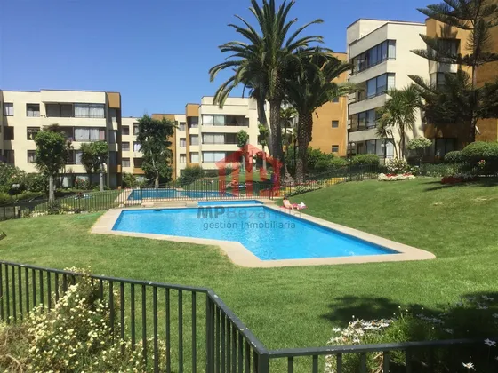 Depto A Pasos Del Centro De Reñaca, Con O Sin Muebles.