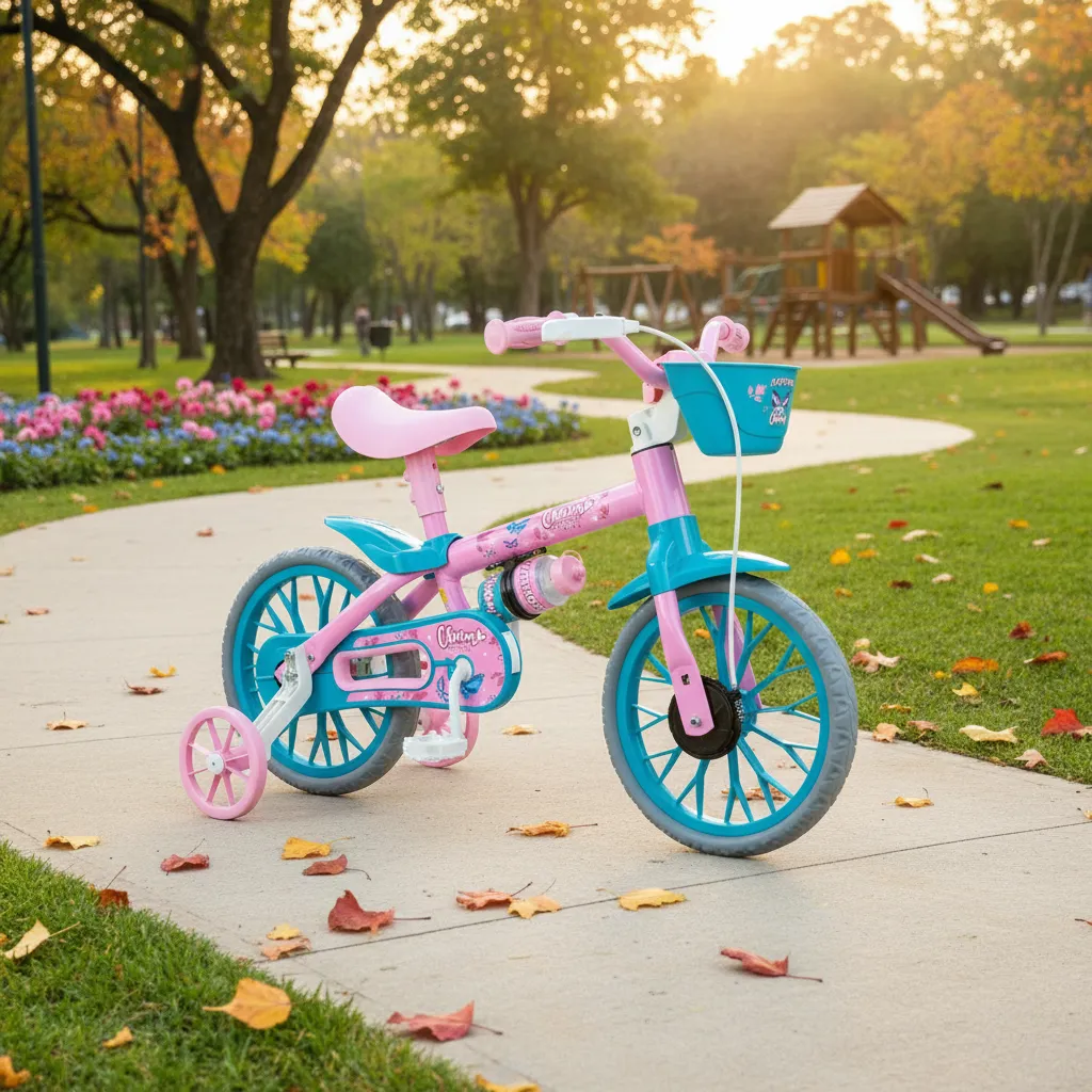 Bicicleta Infantil Nathor Aro 12 Vários Personagens Charm 12 "