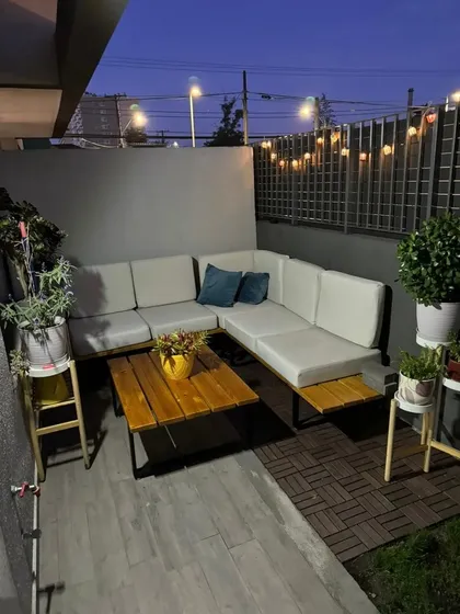 Departamento Con Patio En Venta De 2 Dorm. En San Miguel