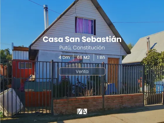 Casa En Venta En Putú Constitución