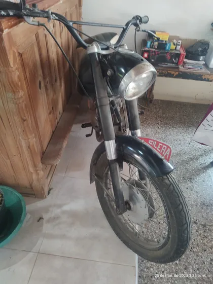 Gilera 200 Para Continuar Restauración, Patentada.