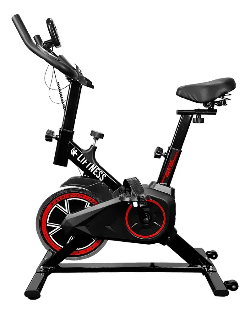 Liftness Bicicleta Ergométrica Spinning Liftness X11 Cor Preto/vermelho Liftness