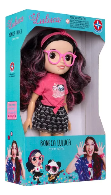 Boneca Luluca Fashion - Estrela - Broker Distribuidora