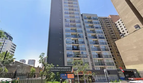 Departamento En Venta De 1d/1b Metro Ñuble