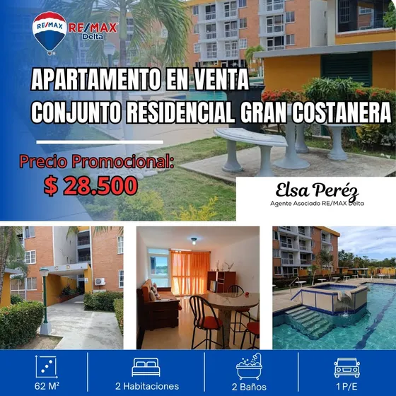 Venta De Apartamento Conjunto Residencial Gran Costanera. Higuerote Municipio Brion.