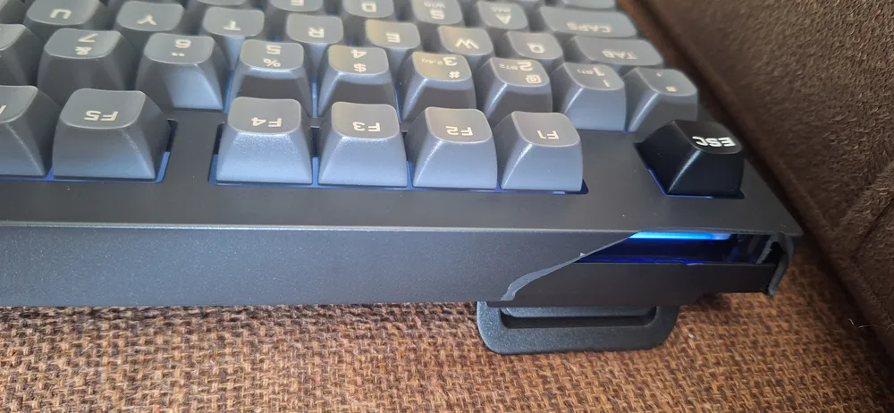 Redragon Crux Pro Rgb Teclado Full Size Membrana Preto Português Brasil - Imagem 2