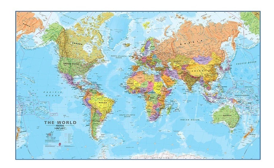 Mapa Mundi (1,5 Mt X 1,0 Mt) | Cuotas sin interés