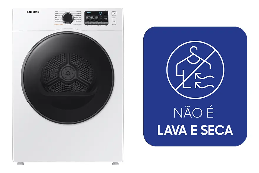 Secadora de Roupas Samsung 12kg Elétrica DV12B - Imagem 2