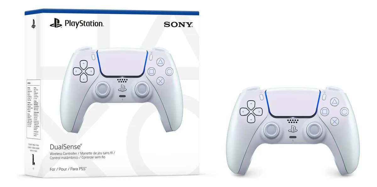 Controle Sem Fio Dualsense Chroma Pearl Ps5 - Sony - Imagem 2