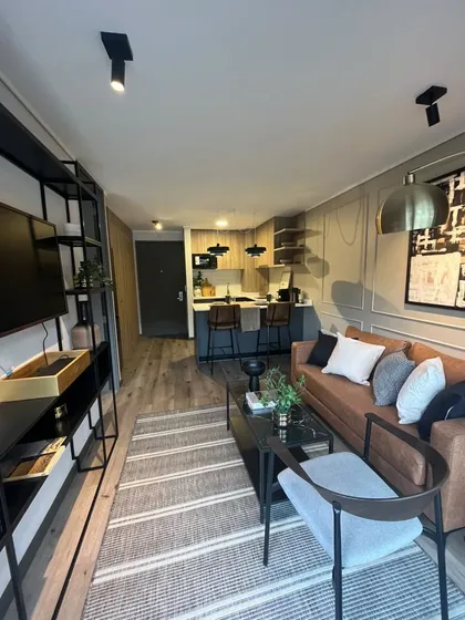Arriendo Departamento 1d1b, Ciudad Empresarial, Huechuraba