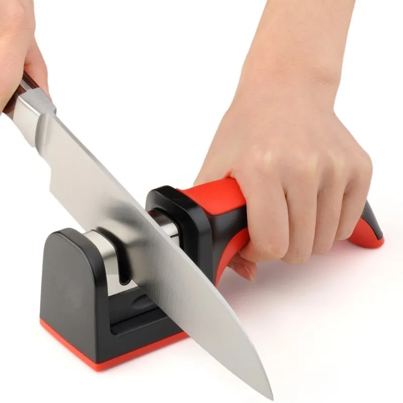 Imagem 4 de 6 de Afiador Amolador De Facas 3 Opções De Afiar Profissional