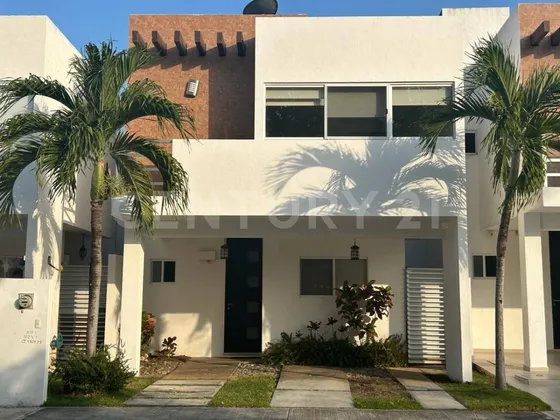 Venta Casa Amueblada 3 Rec En La Joya Playa Del Carmen P4151