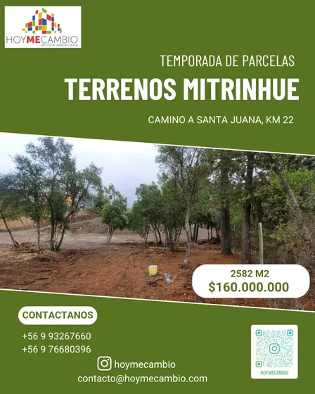 Terrenos En Valle Mitrinhue