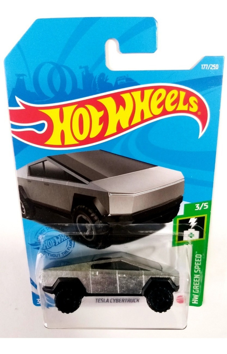 Hot Wheels Tesla Cyber Truck Cybertruck Hw Green Speed My XXX Hot Girl
