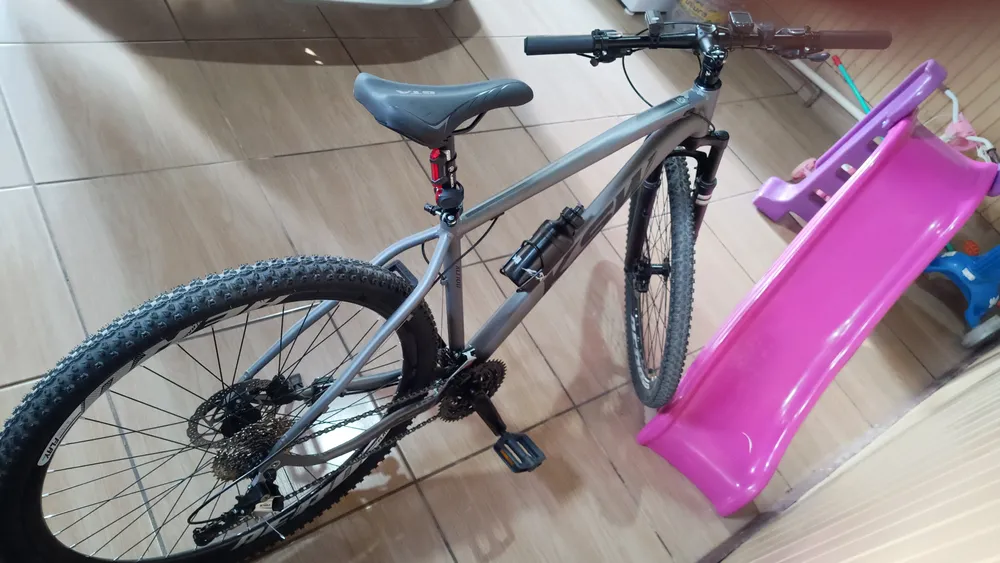 Bicicleta mountain bike KSW XLT R29 tamanho do uadro 21" - vermelho/preto - Imagem 2