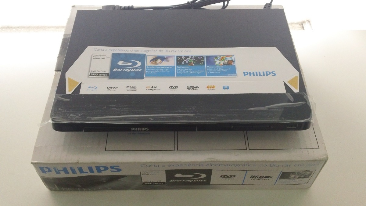 Blu Ray Dvd Player Philips Bdp 2100 | Mercado Livre