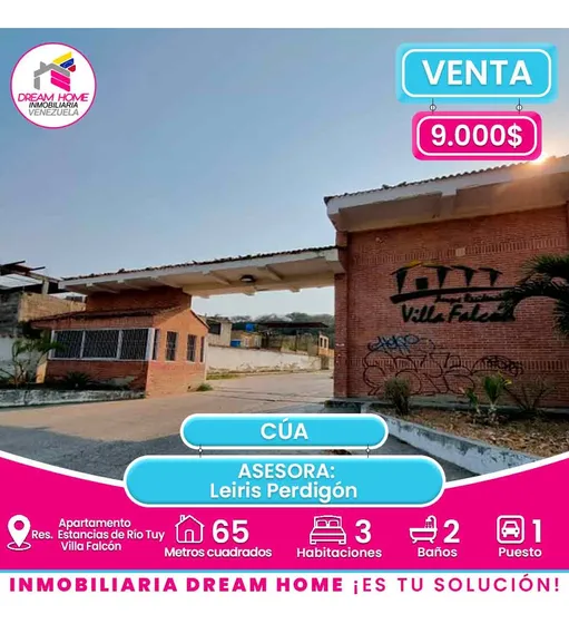 Apartamento En Venta  Res. Estancias De Río Tuy Villa Falcón-cùa