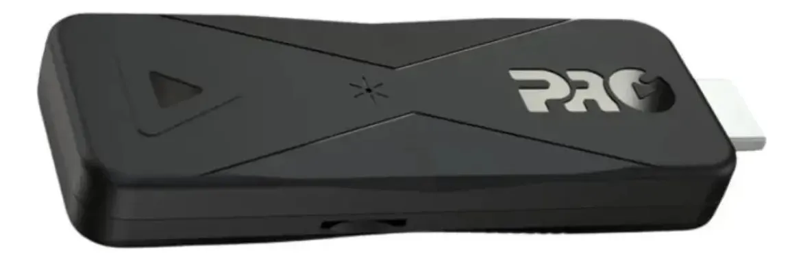 Tv Stickpro 4k Proeletronic Controle Por Voz Android Tv