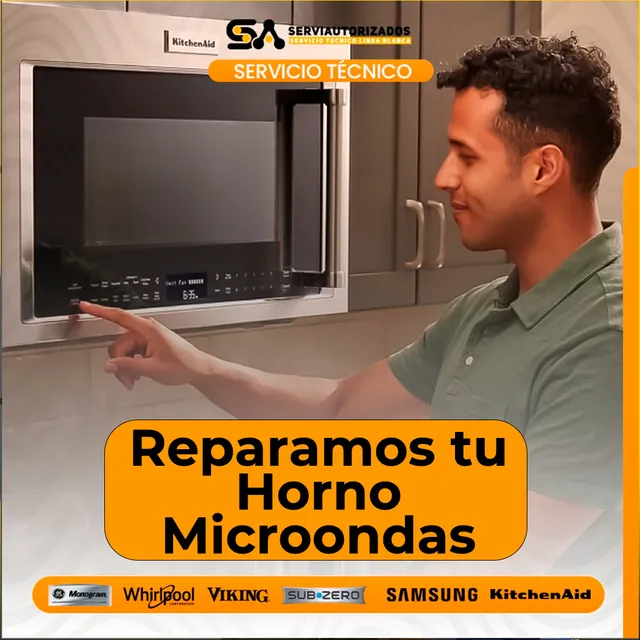 Reparacion De Horno Microondas, Cocinas Electricas Y A Gas