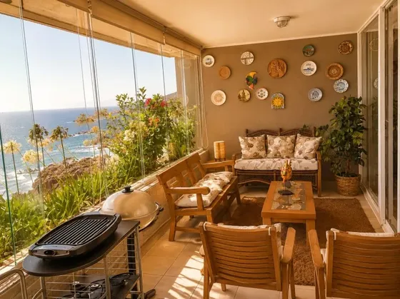 Departamento Amoblado Frente Al Mar - Playa Cochoa