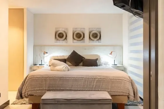 Departamento Amoblado En Arriendo De 1 Dorm. En Las Condes