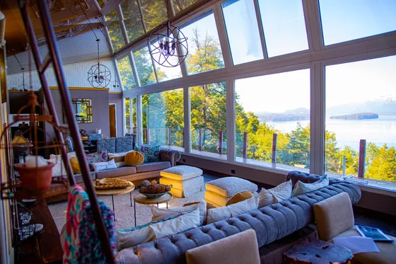 Casa Con Vista Al Lago En Villa La Angostura/ Con Posiblidad De Expansion 